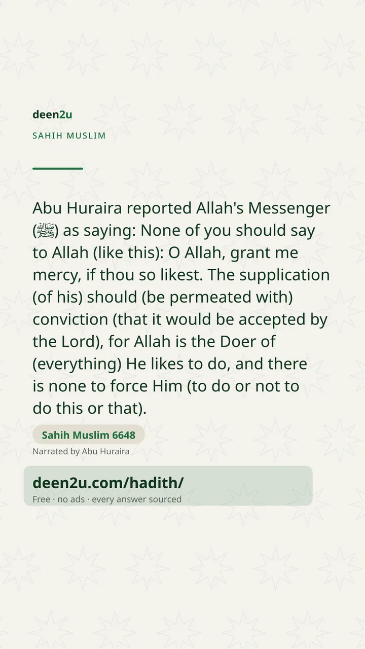 Sahih Muslim 6648