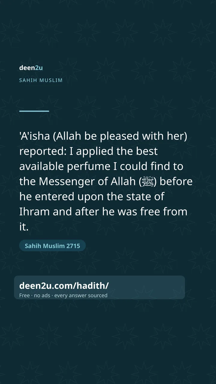 Sahih Muslim 2715