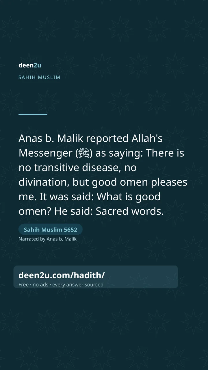 Sahih Muslim 5652