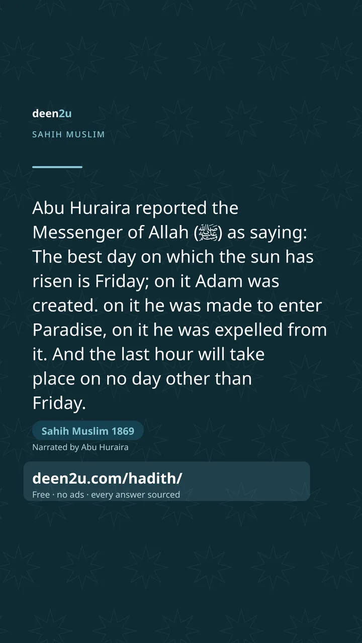 Sahih Muslim 1869