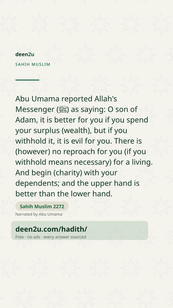Sahih Muslim 2272