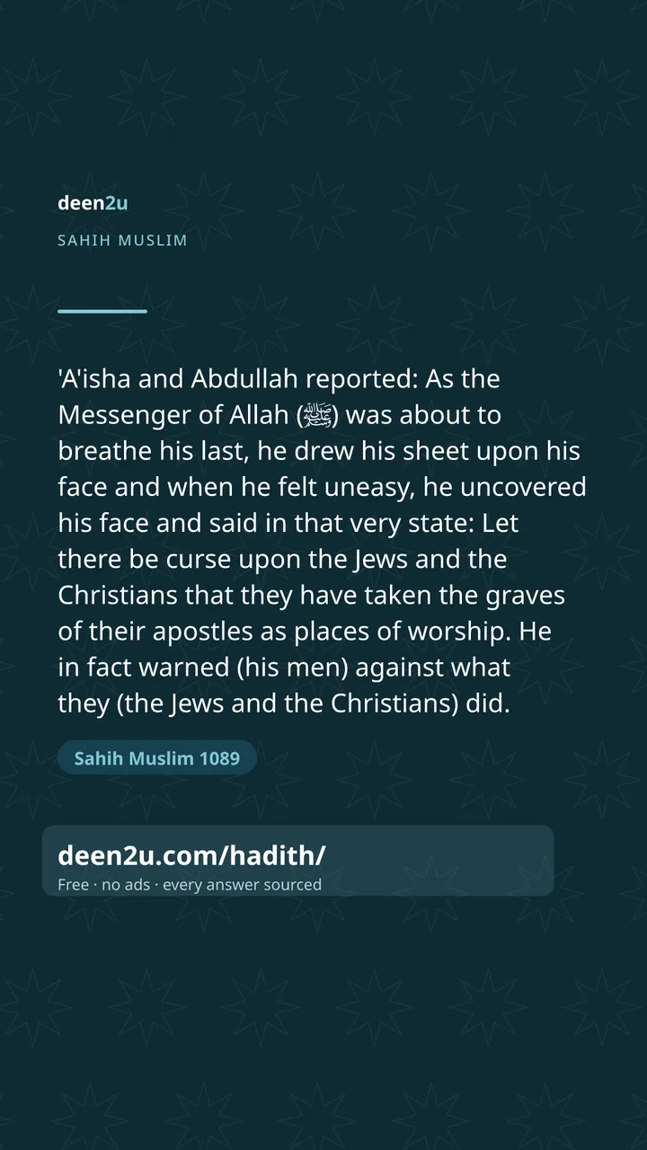 Sahih Muslim 1089