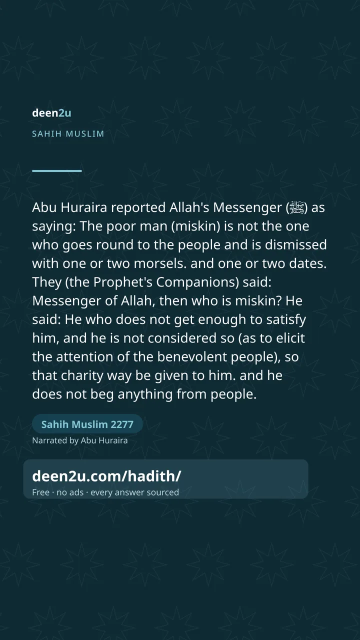 Sahih Muslim 2277