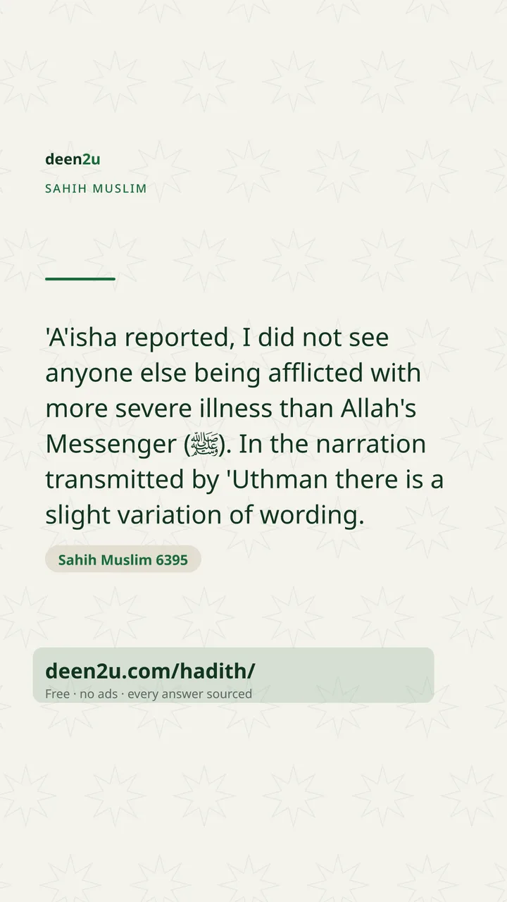 Sahih Muslim 6395