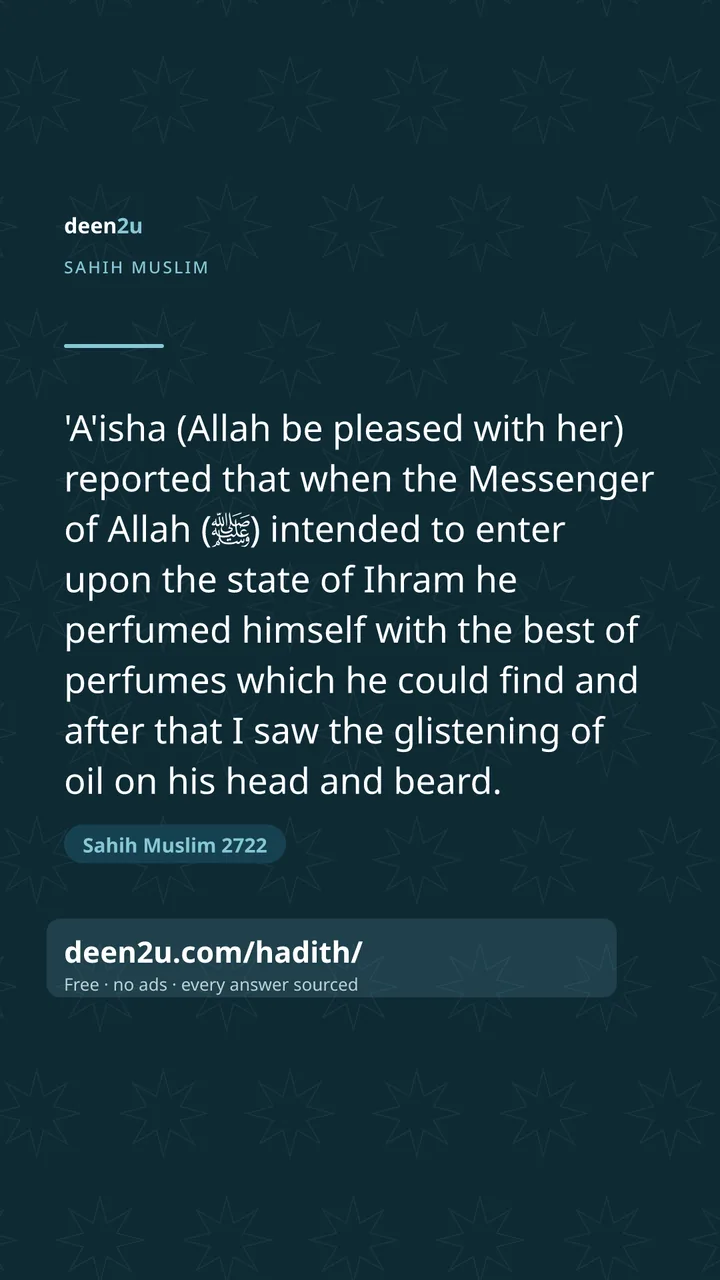 Sahih Muslim 2722