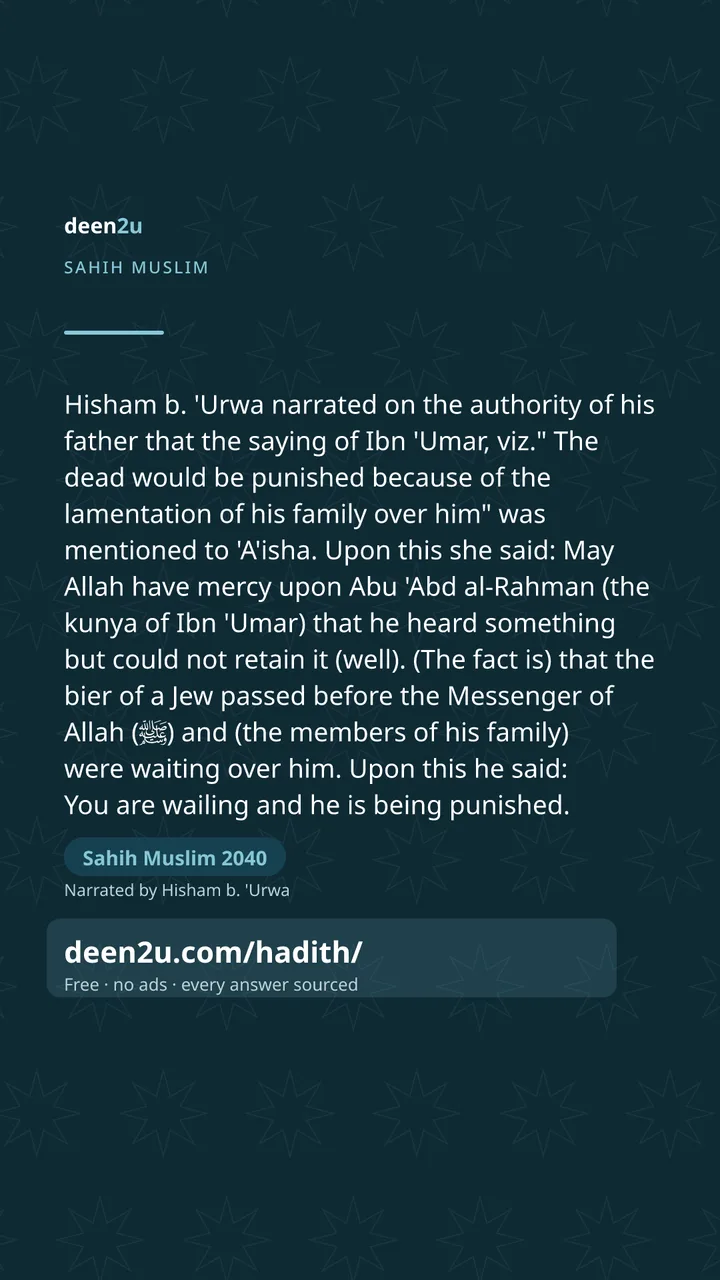 Sahih Muslim 2040