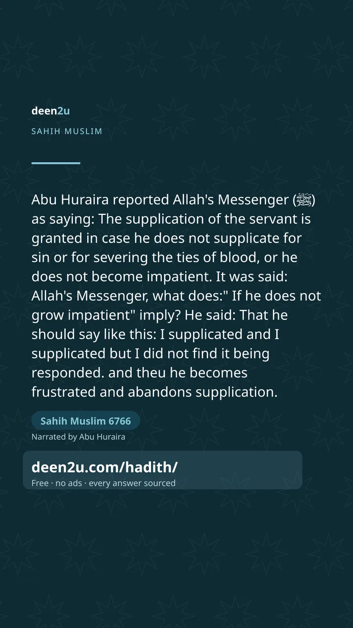 Sahih Muslim 6766