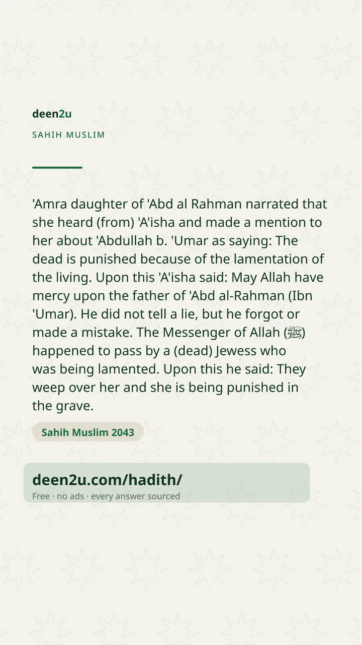 Sahih Muslim 2043
