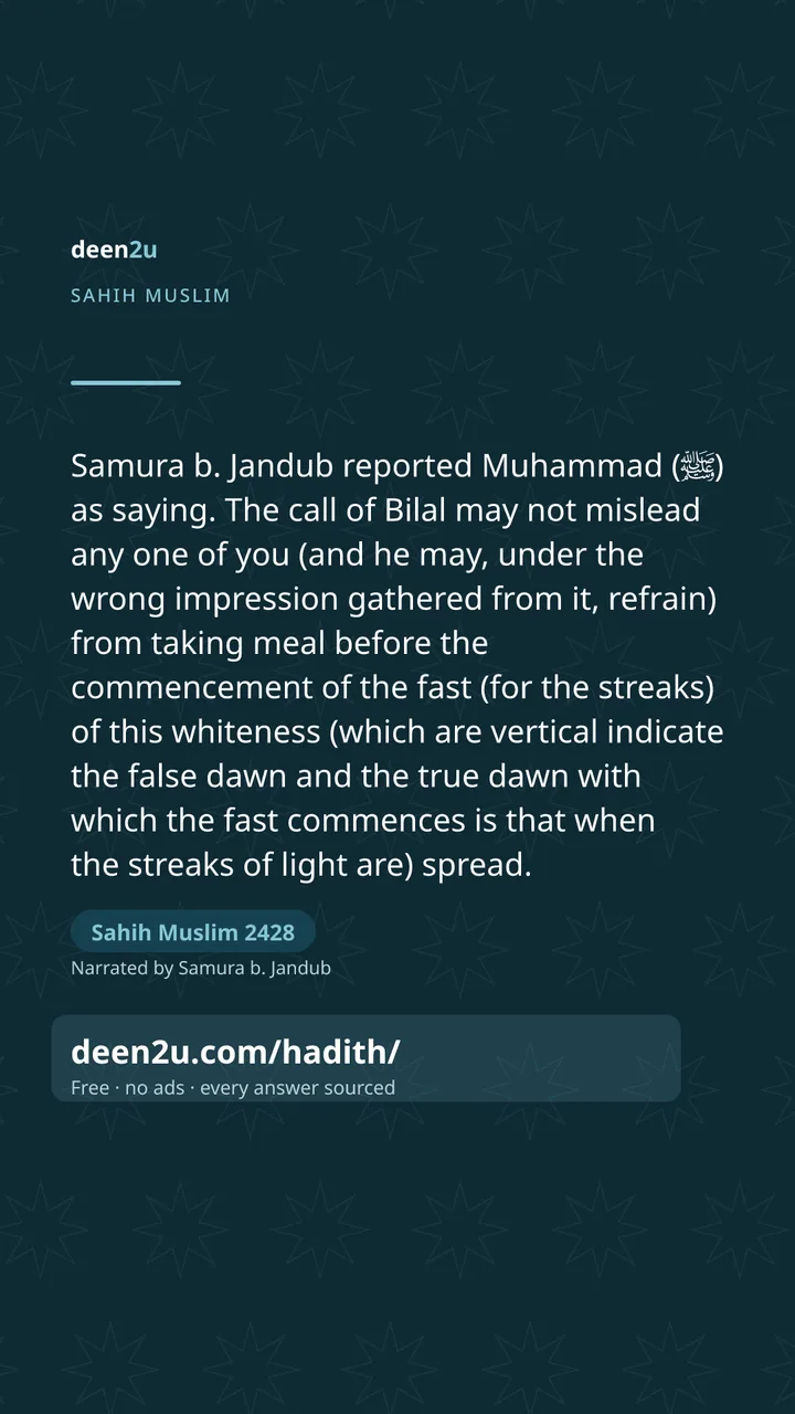 Sahih Muslim 2428