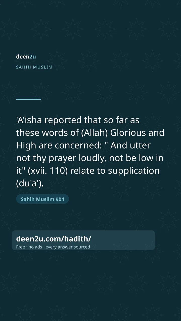 Sahih Muslim 904
