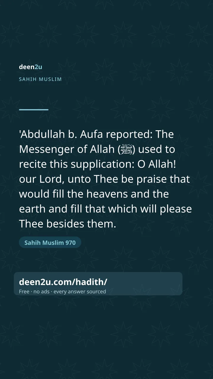 Sahih Muslim 970