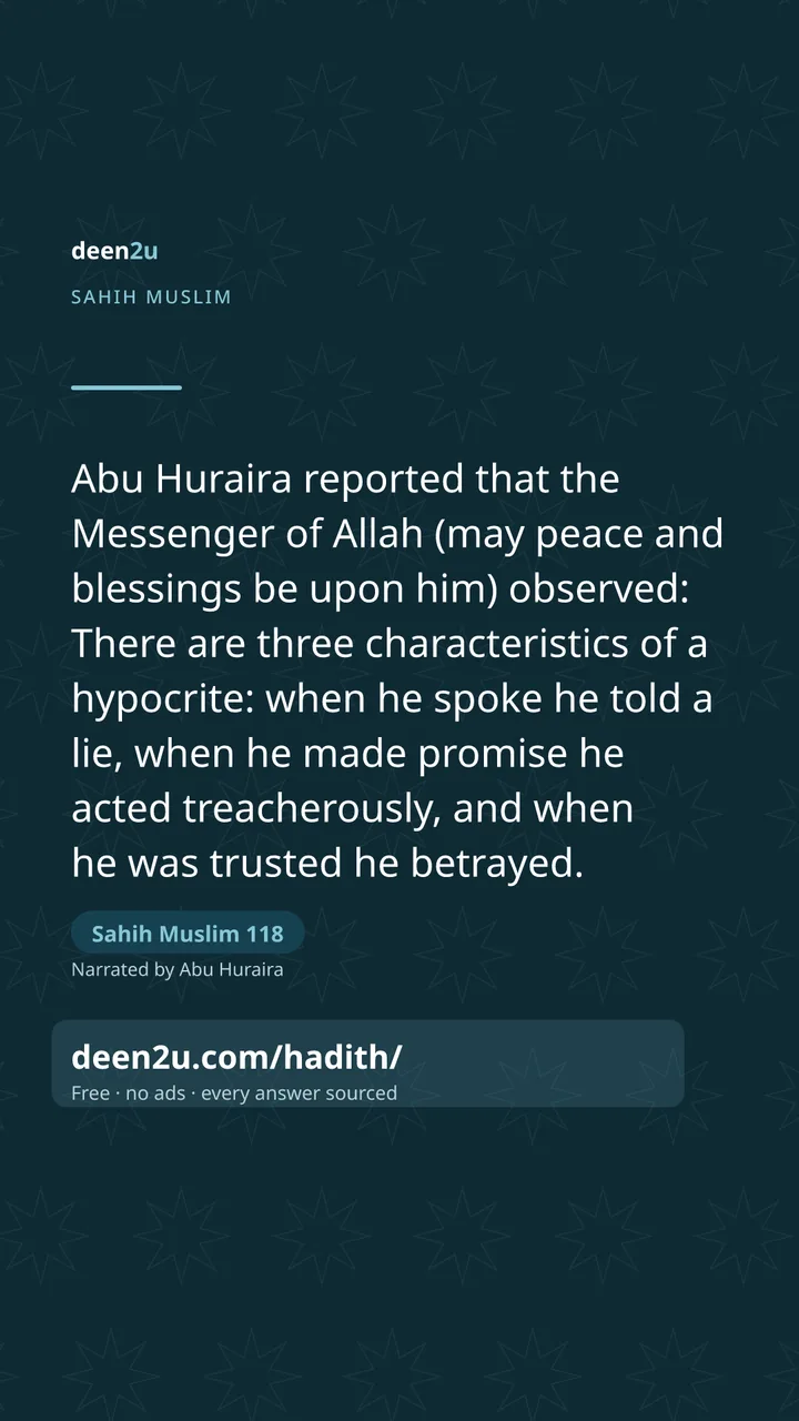 Sahih Muslim 118