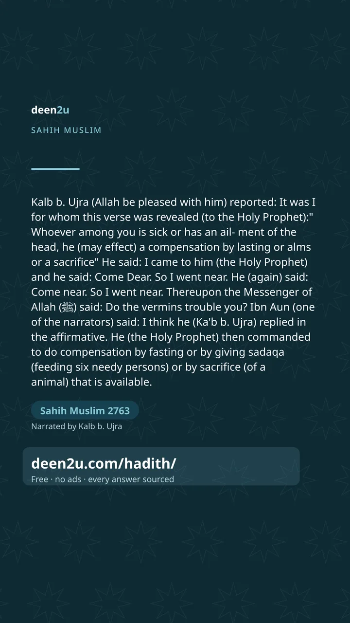 Sahih Muslim 2763