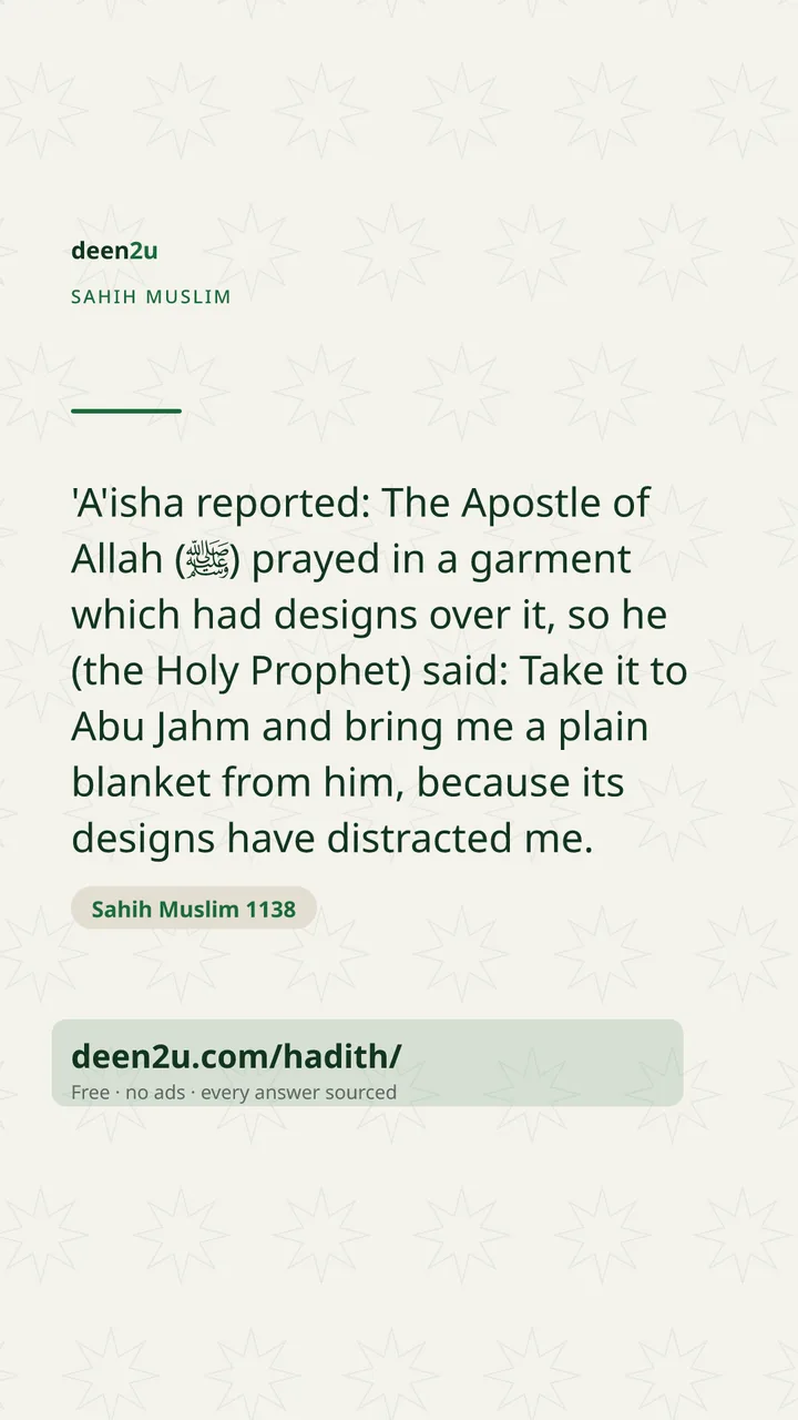 Sahih Muslim 1138
