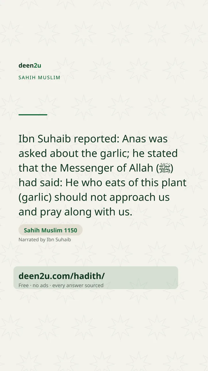 Sahih Muslim 1150