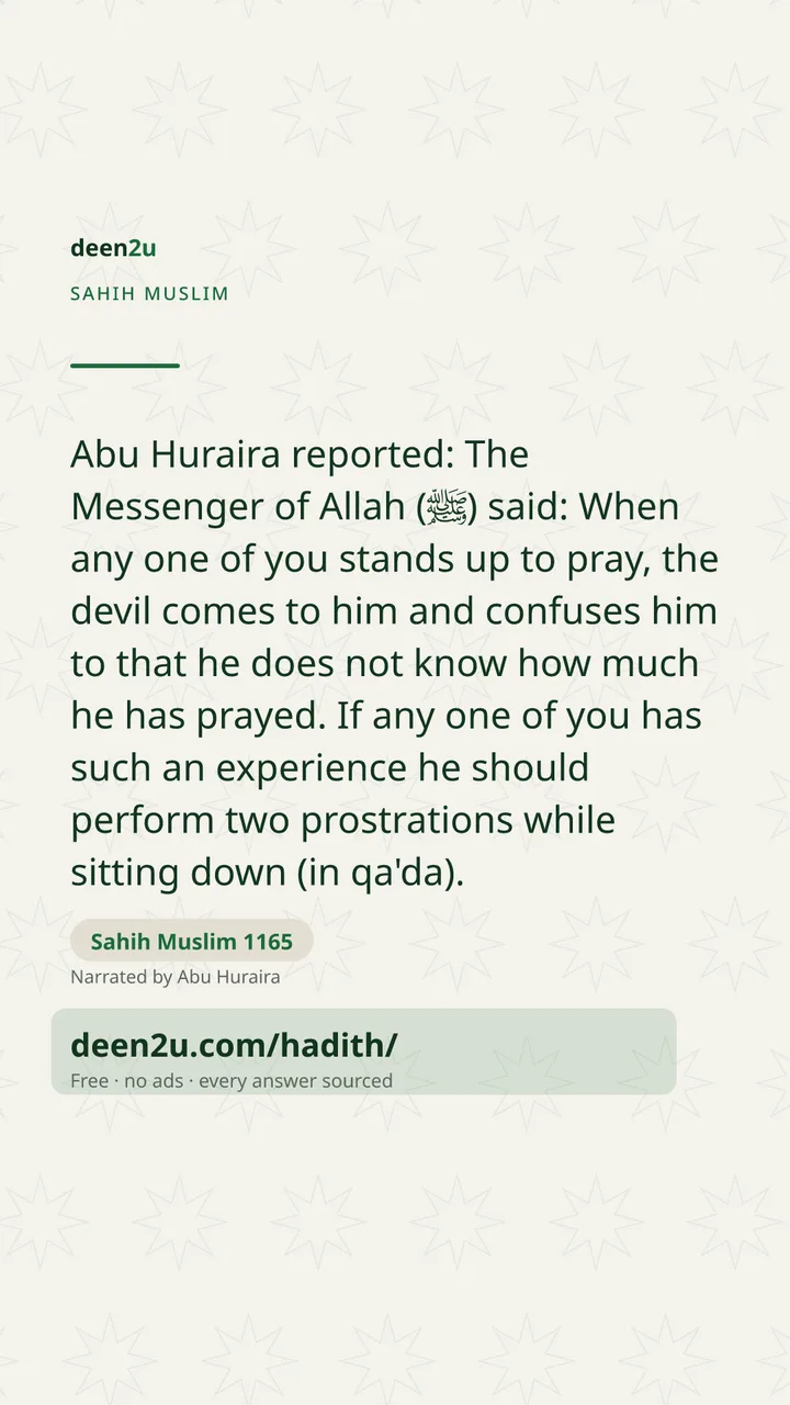 Sahih Muslim 1165