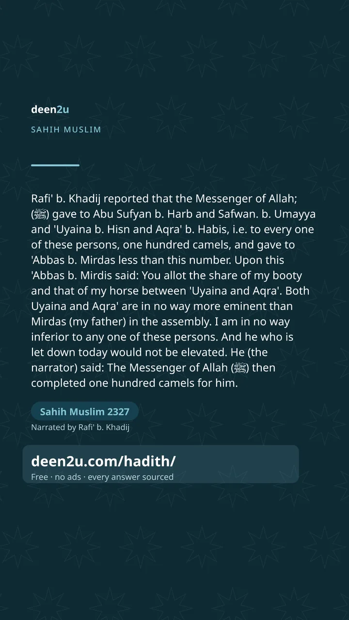 Sahih Muslim 2327