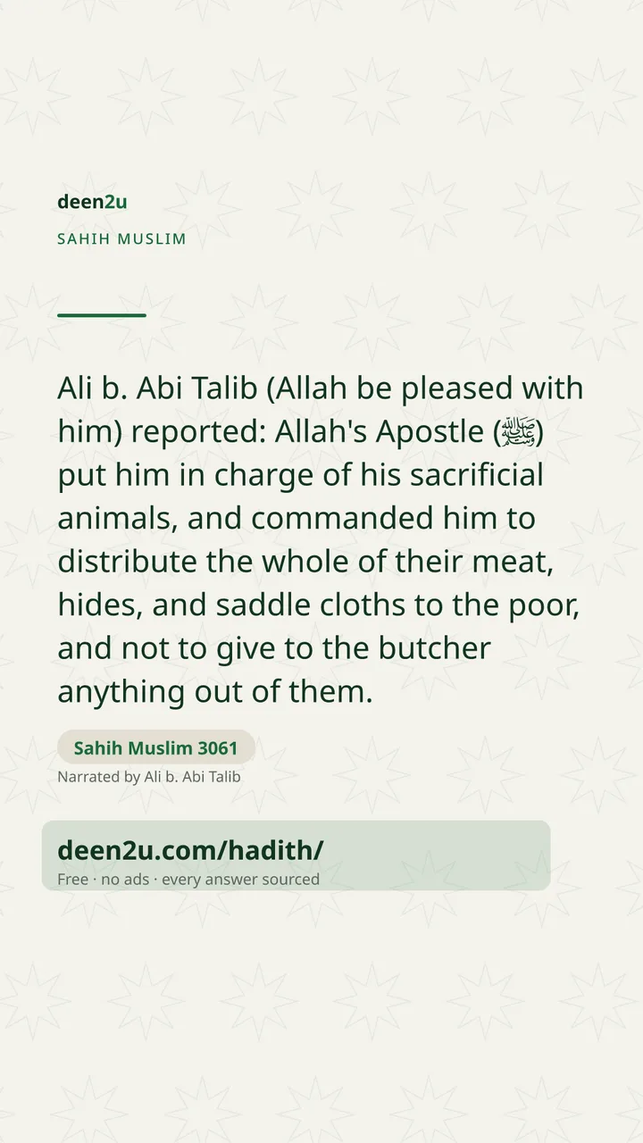Sahih Muslim 3061