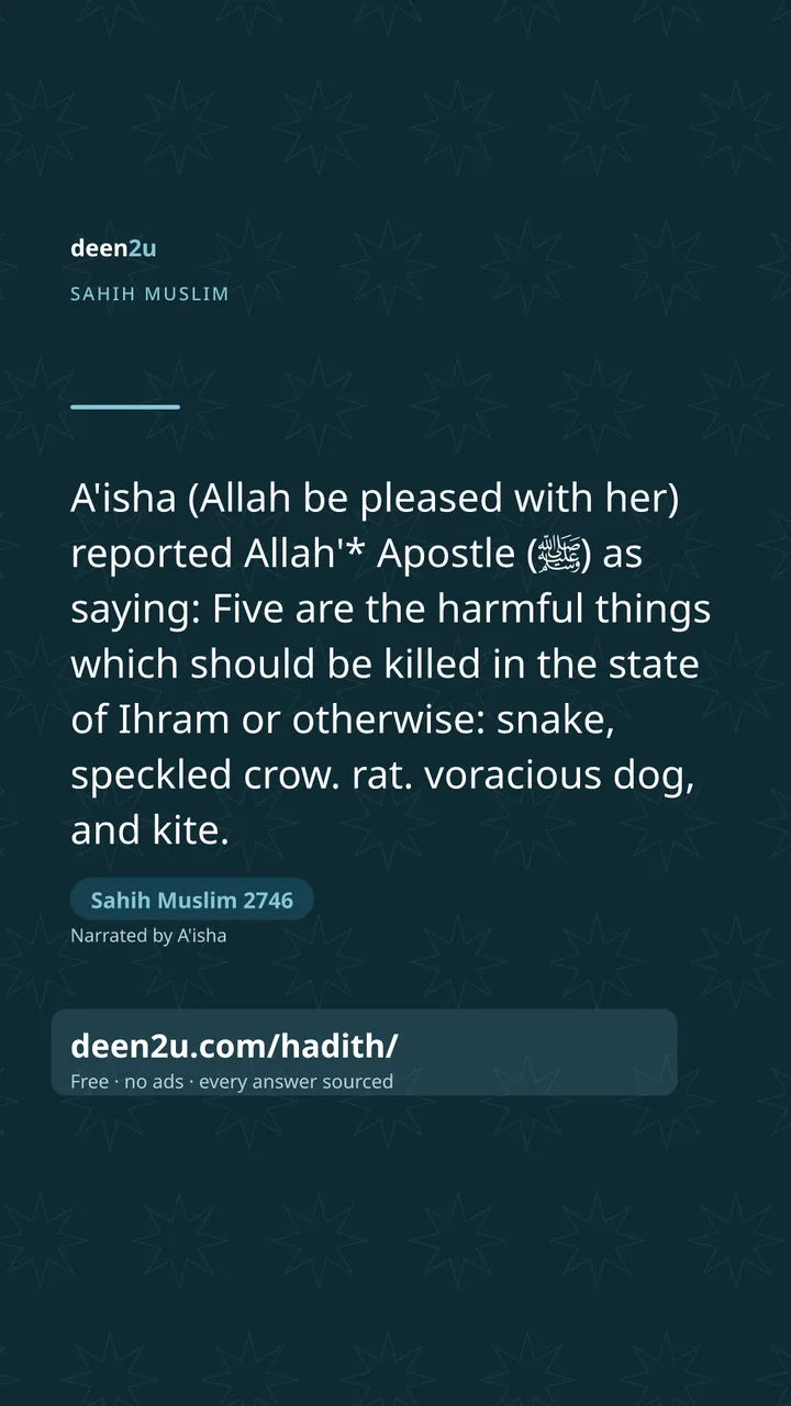 Sahih Muslim 2746