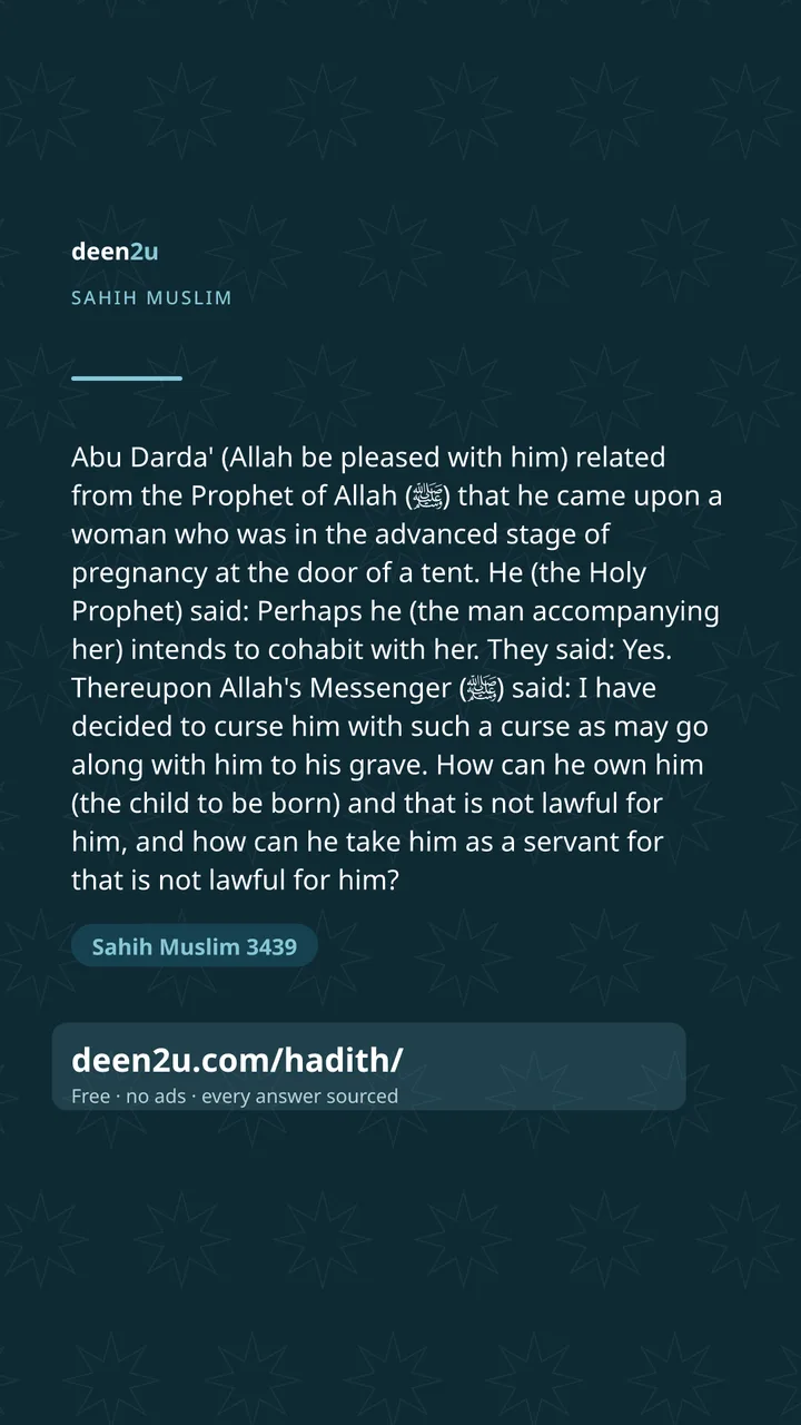 Sahih Muslim 3439