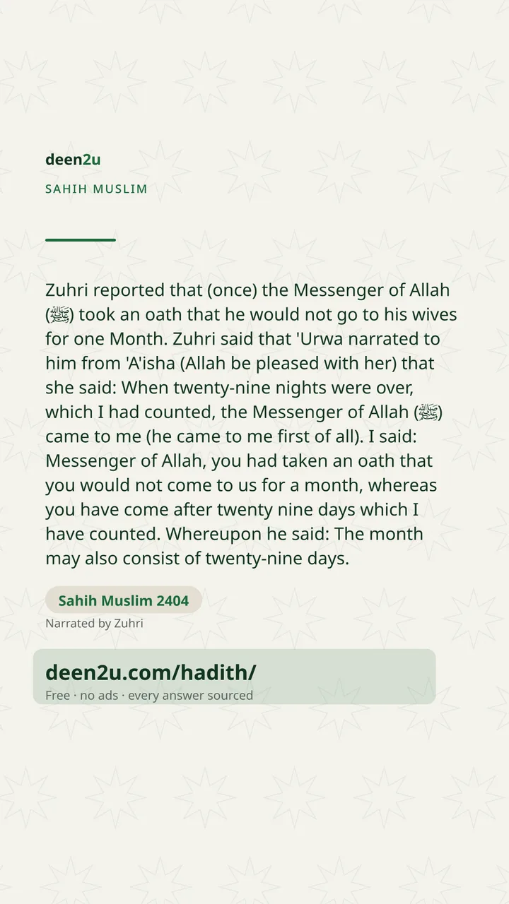 Sahih Muslim 2404