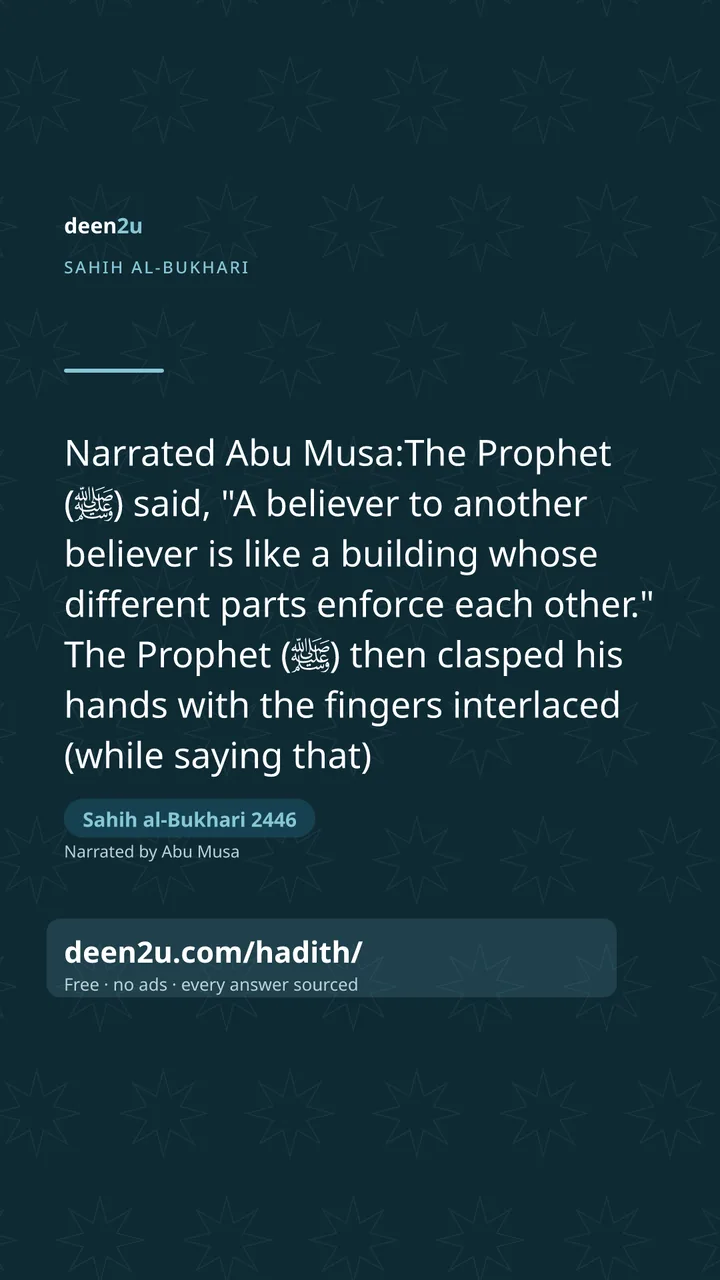 Sahih al-Bukhari 2446