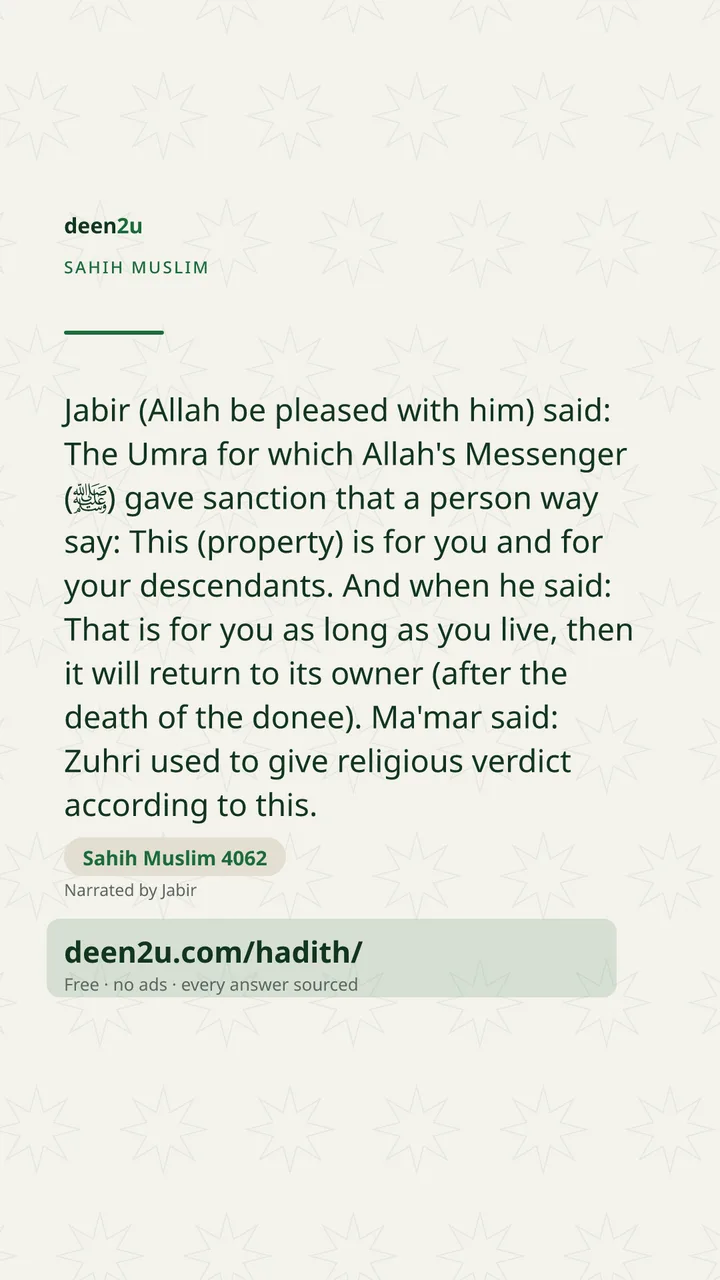 Sahih Muslim 4062