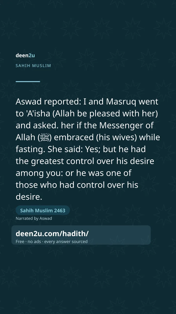 Sahih Muslim 2463