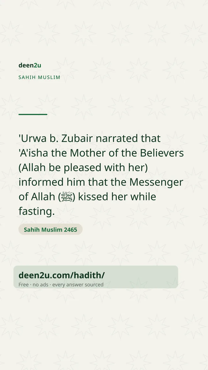 Sahih Muslim 2465