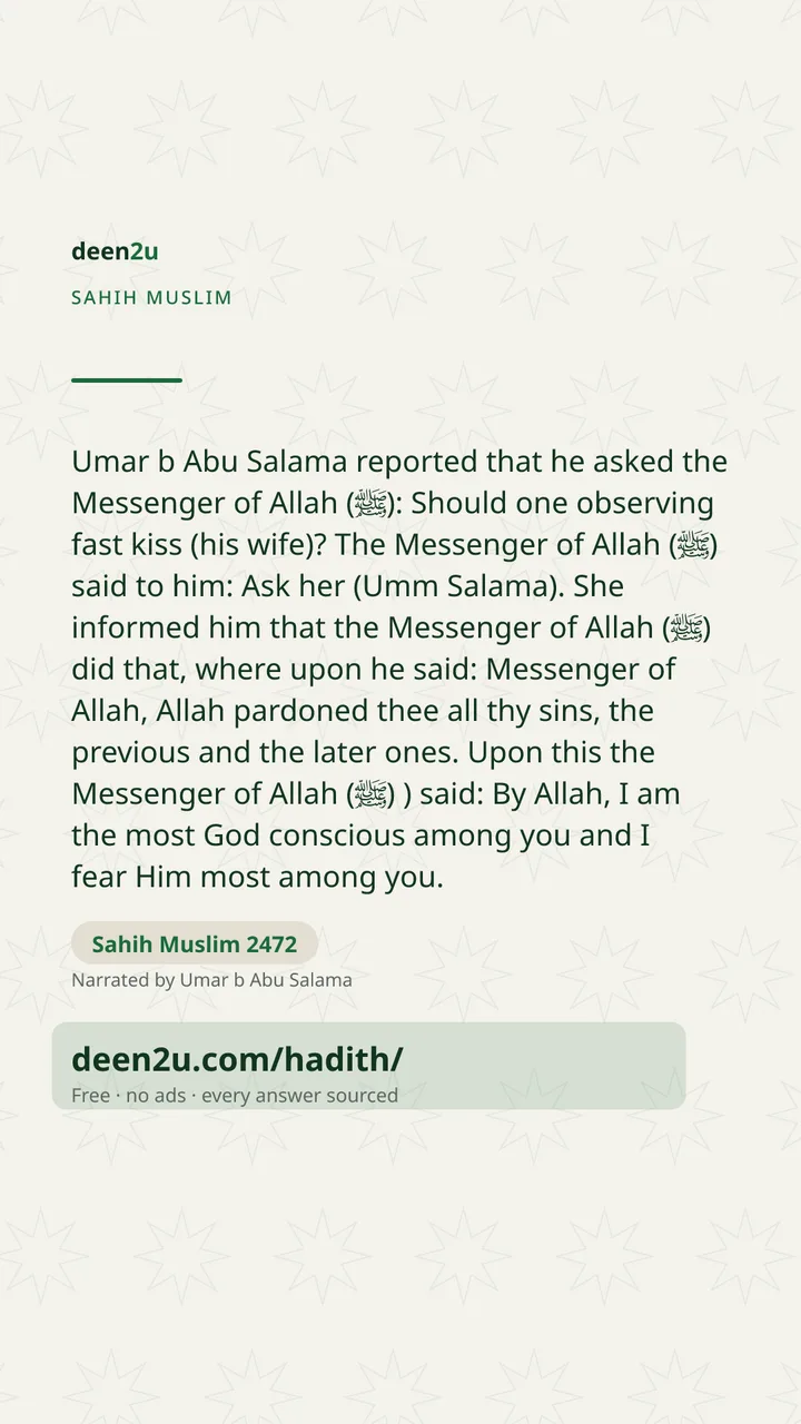 Sahih Muslim 2472