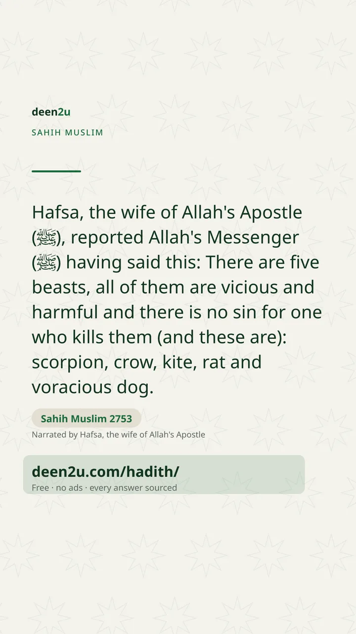 Sahih Muslim 2753