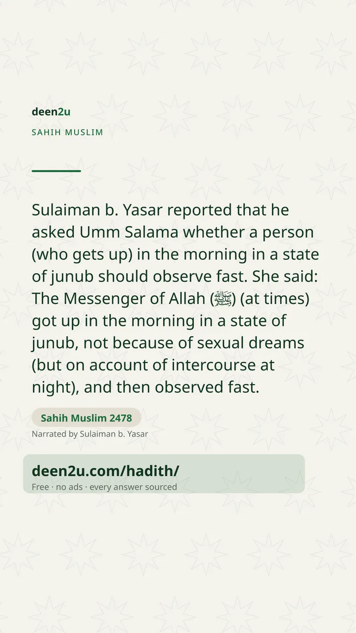 Sahih Muslim 2478