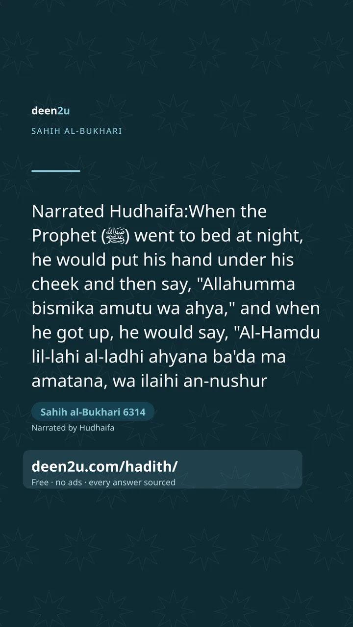 Sahih al-Bukhari 6314