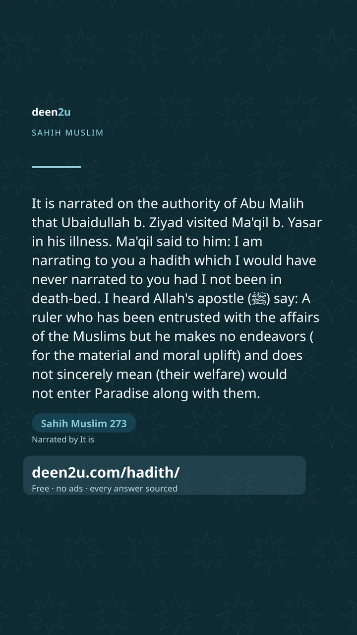 Sahih Muslim 273