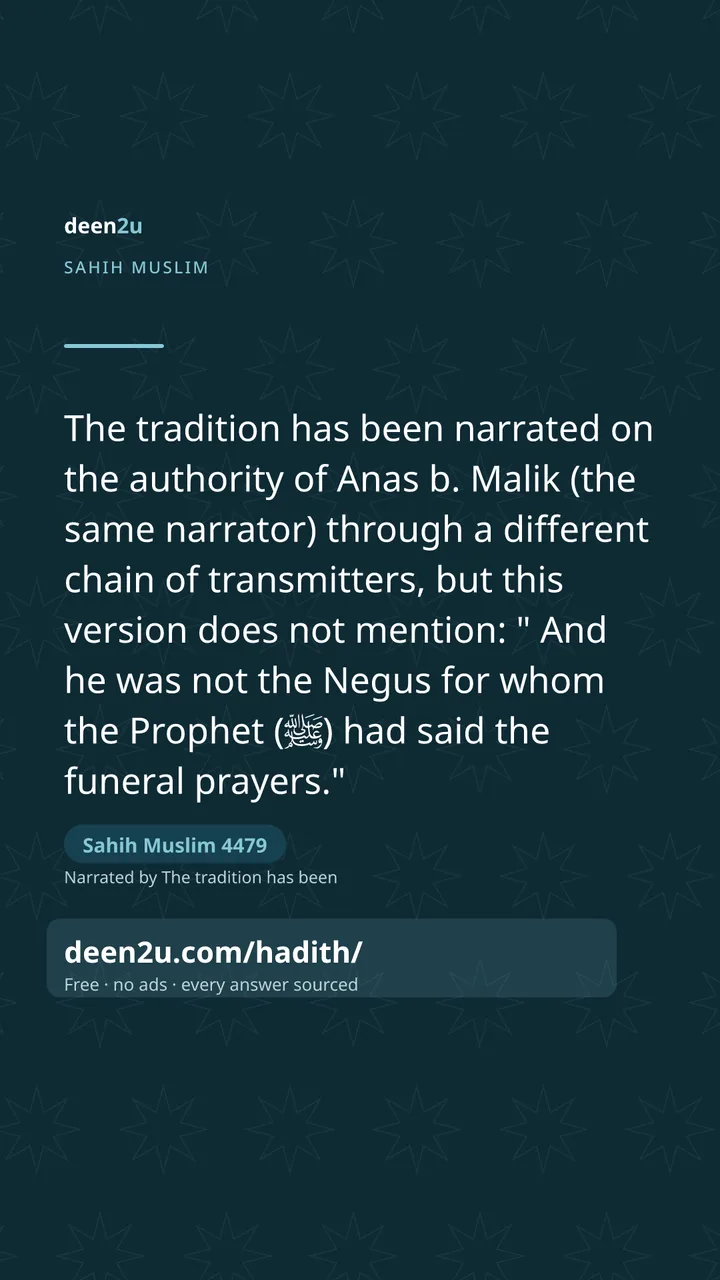 Sahih Muslim 4479