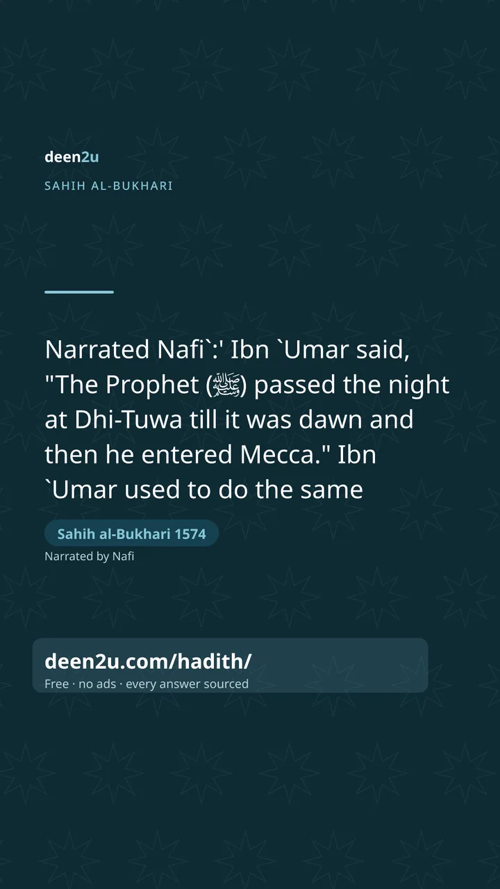 Sahih al-Bukhari 1574