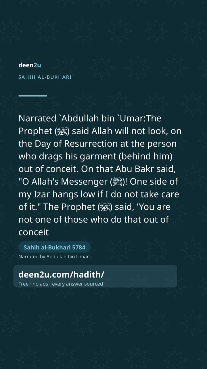 Sahih al-Bukhari 5784