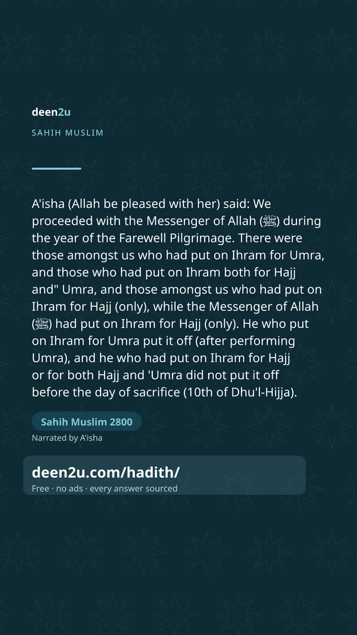 Sahih Muslim 2800