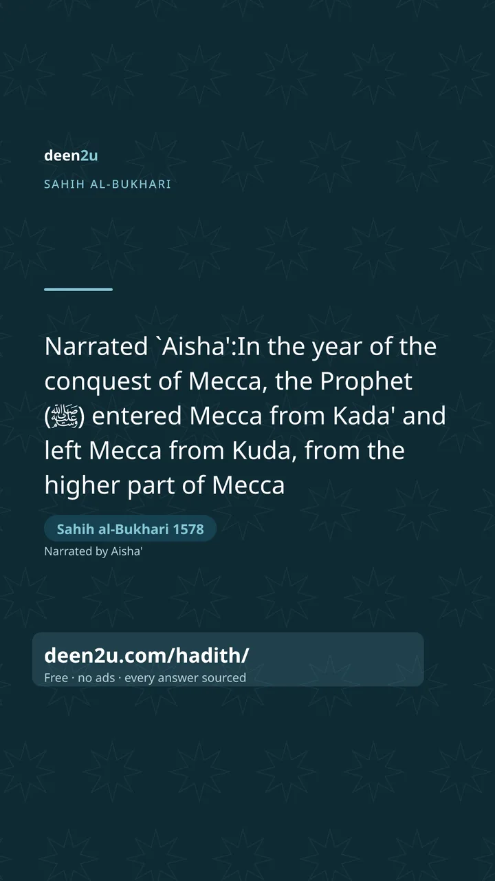 Sahih al-Bukhari 1578