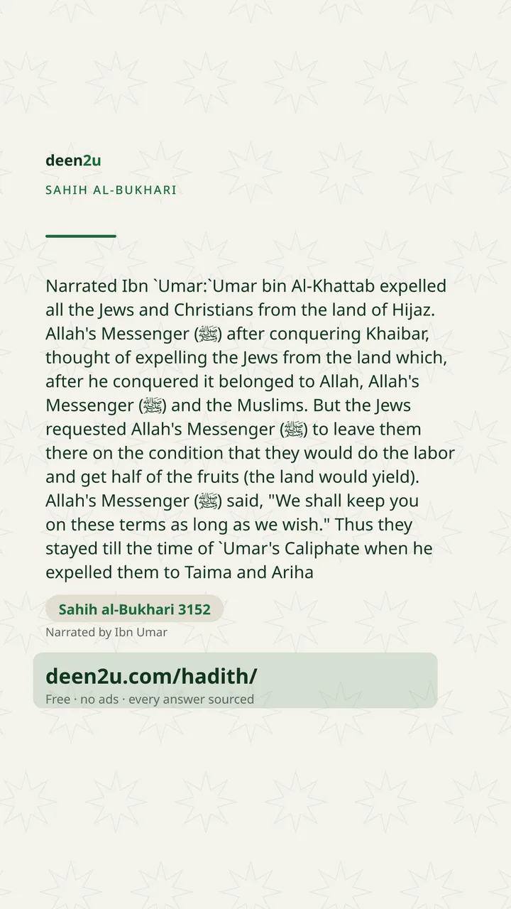 Sahih al-Bukhari 3152
