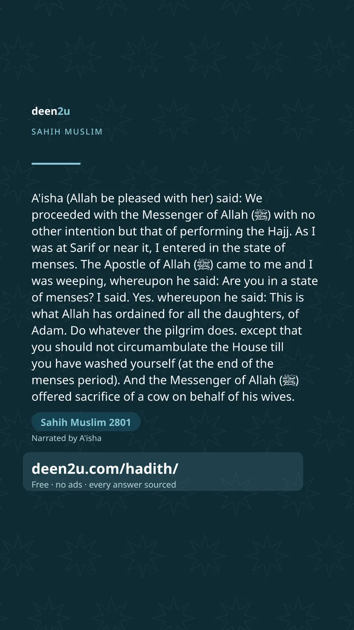 Sahih Muslim 2801