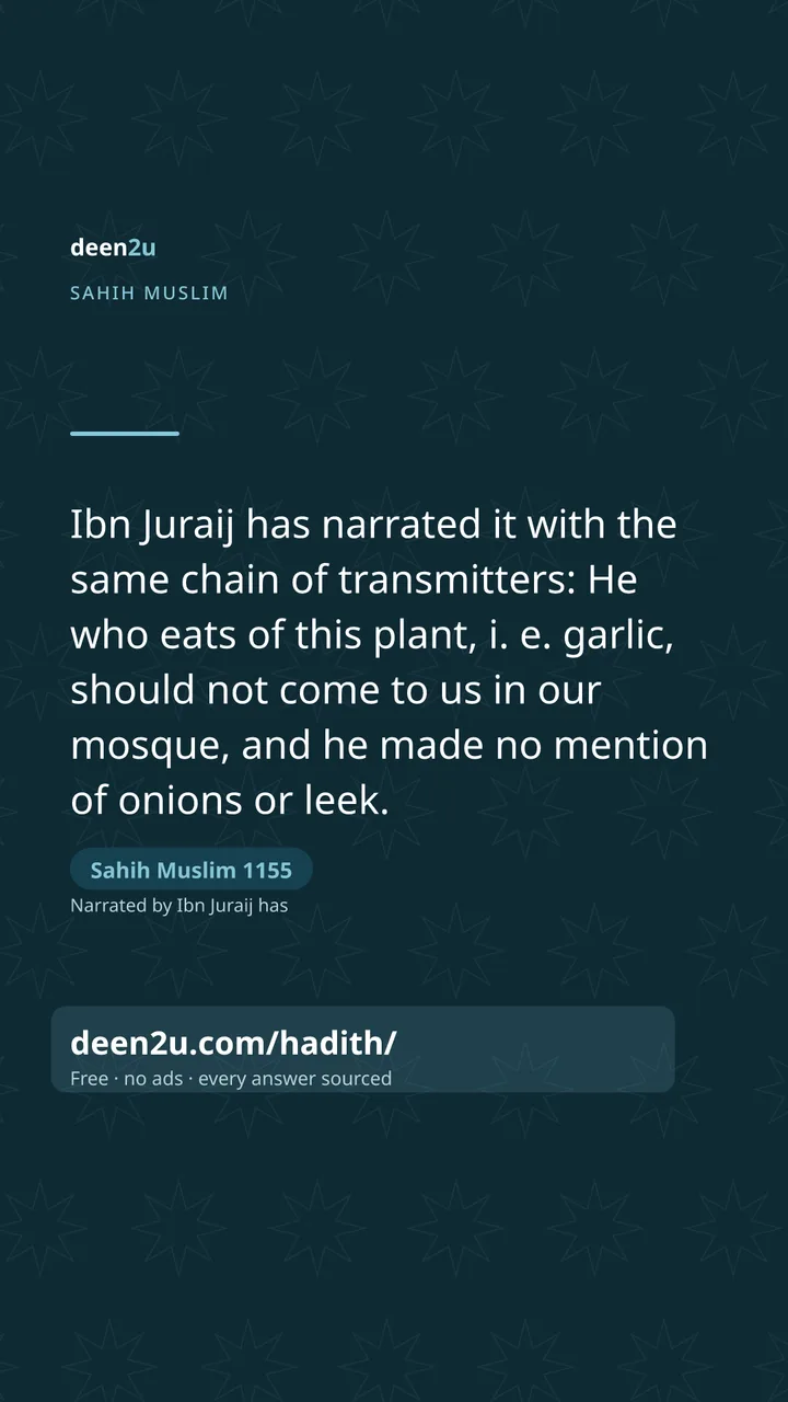 Sahih Muslim 1155