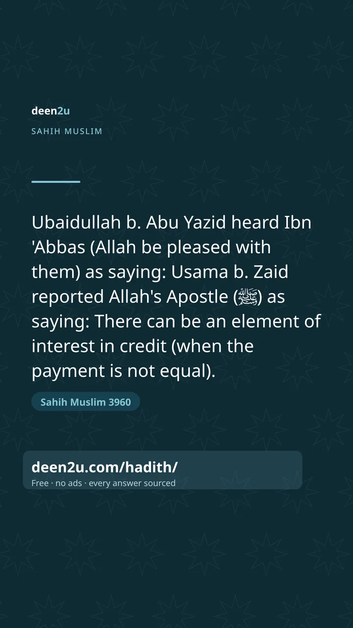 Sahih Muslim 3960