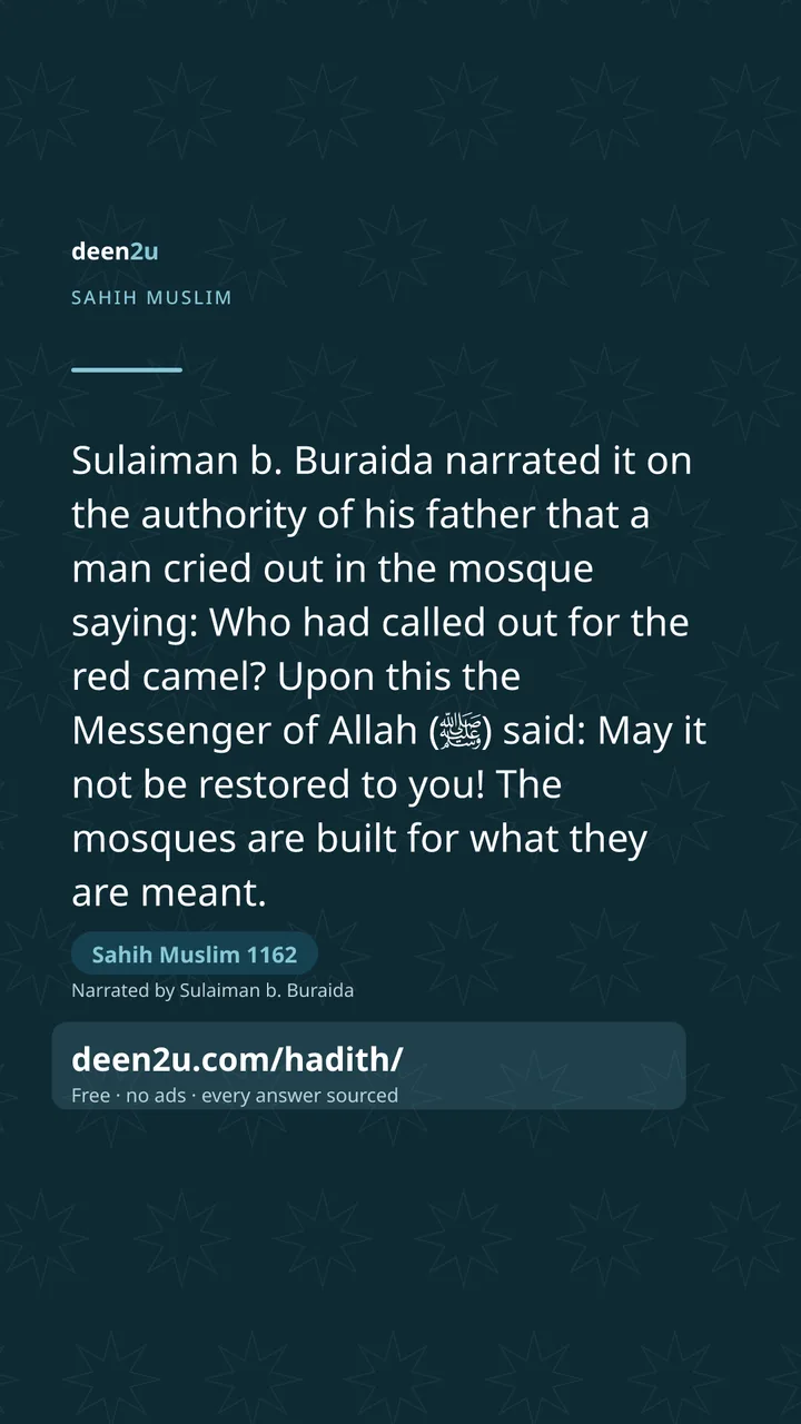 Sahih Muslim 1162