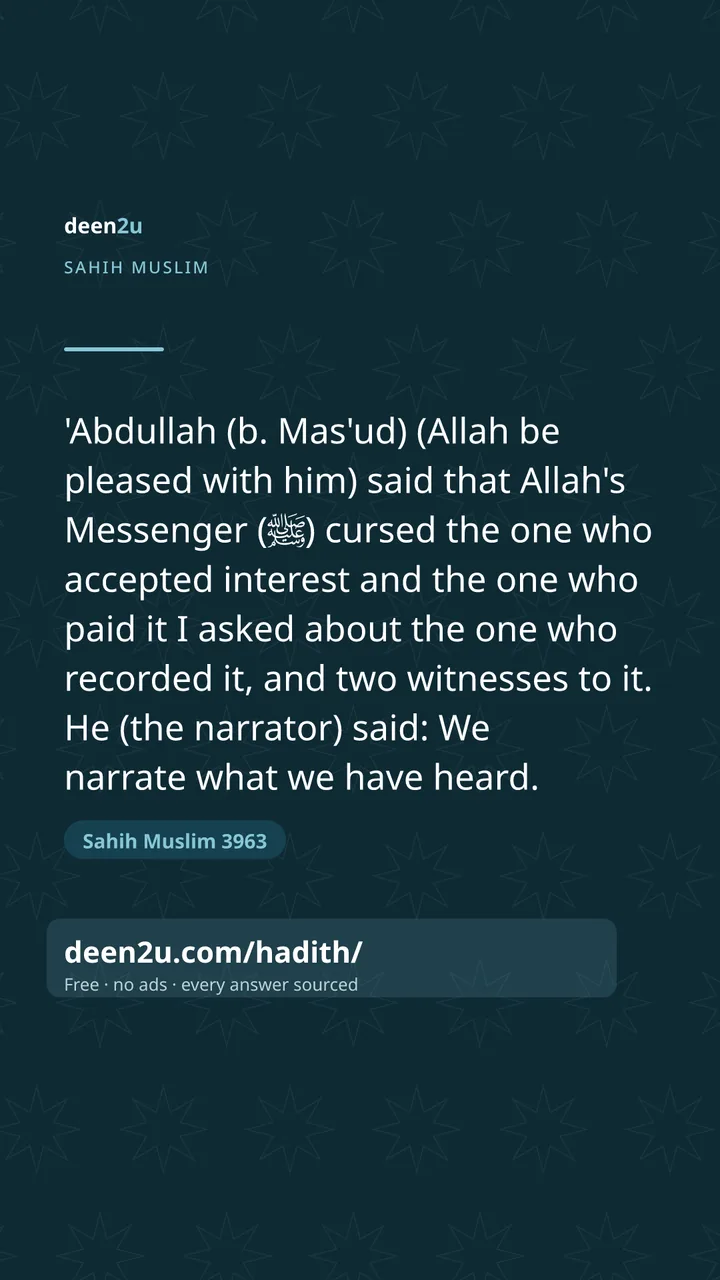 Sahih Muslim 3963