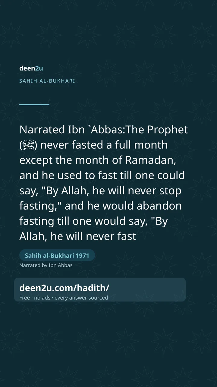 Sahih al-Bukhari 1971