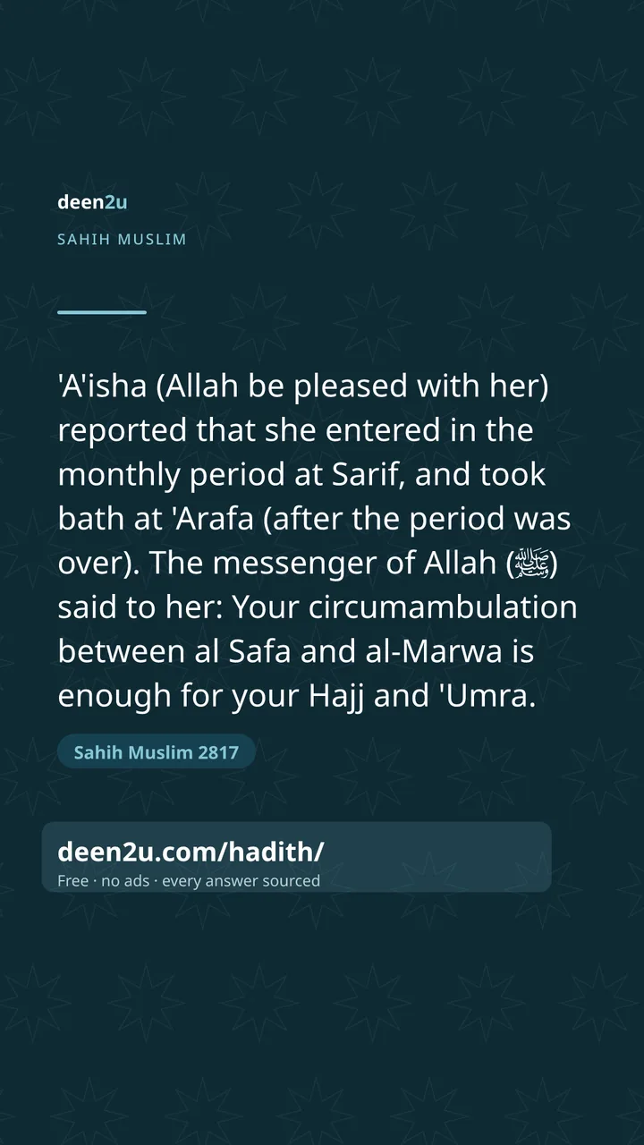 Sahih Muslim 2817