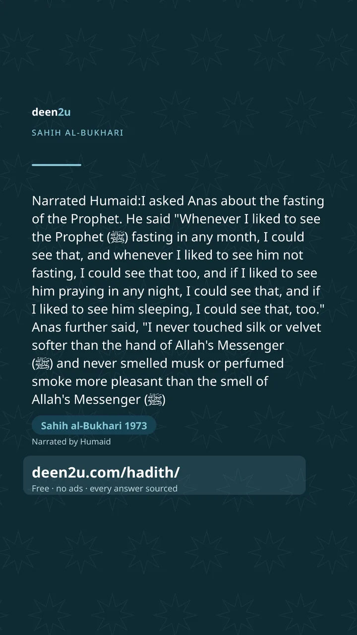 Sahih al-Bukhari 1973