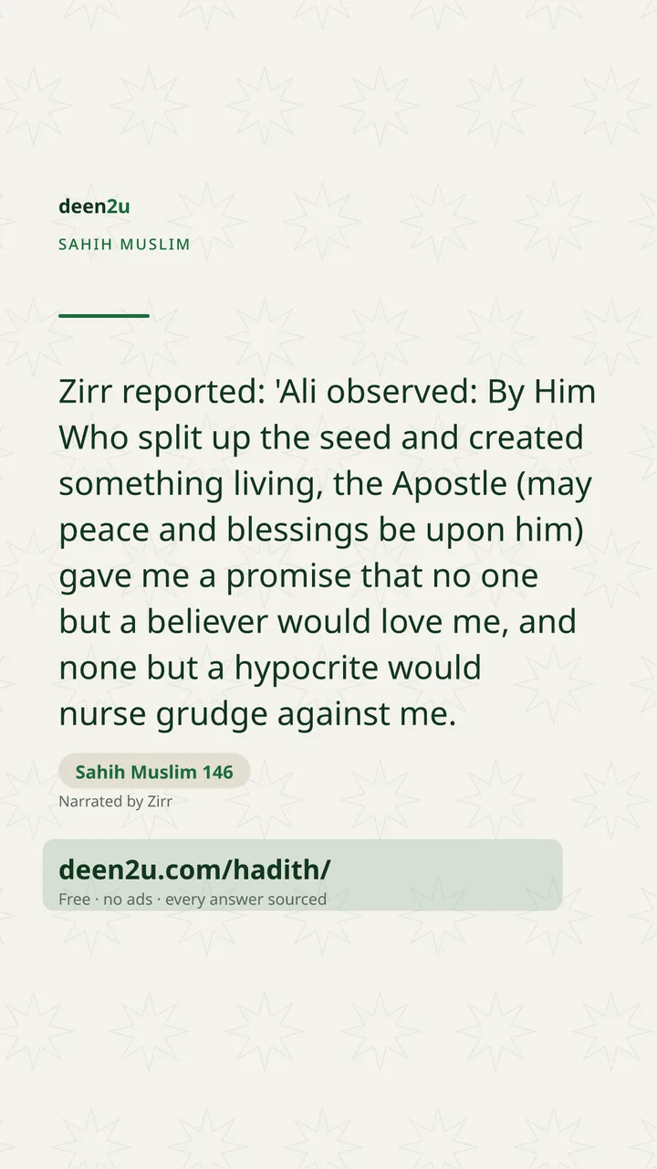 Sahih Muslim 146
