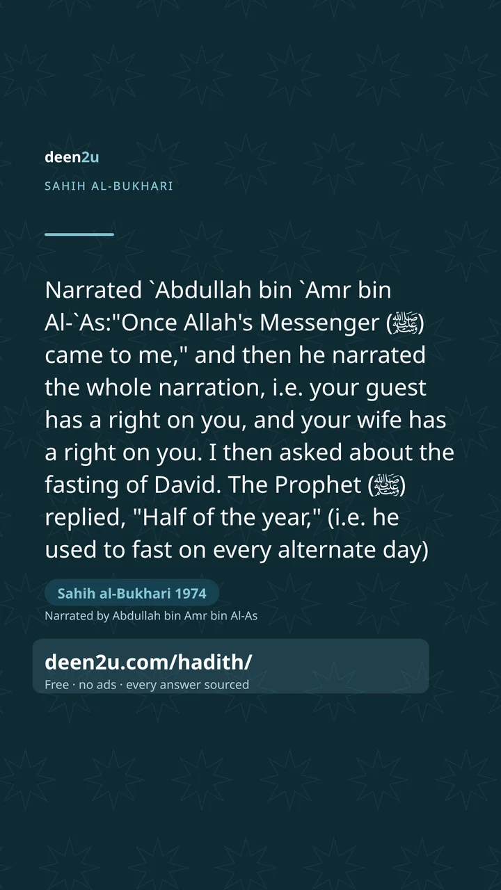 Sahih al-Bukhari 1974